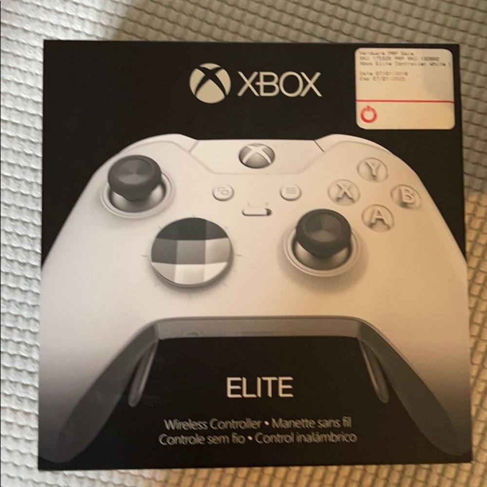 Xbox elite controller series 1 white